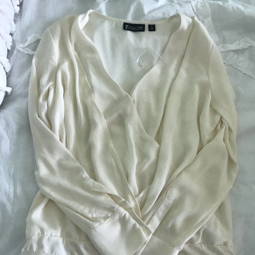 NY&Co Ivory Body Suit